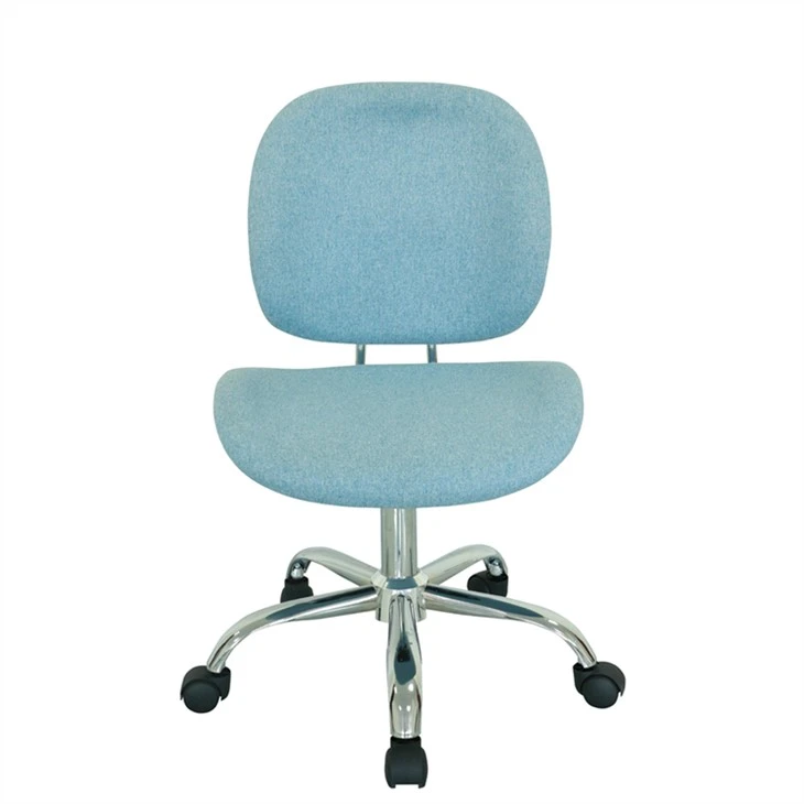 Ergonomický dizajn výškovo nastaviteľná modrá kancelárska stolička