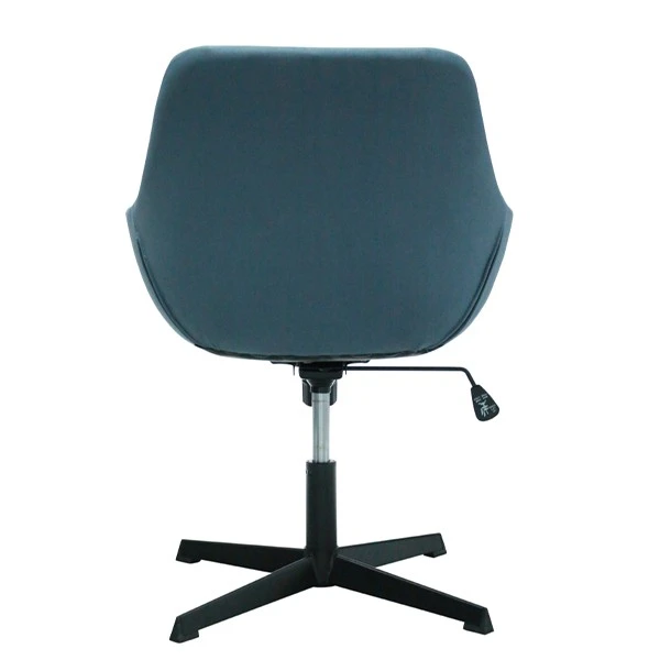 Velvet Fabric Cover Adjustable Height Home Office Chair