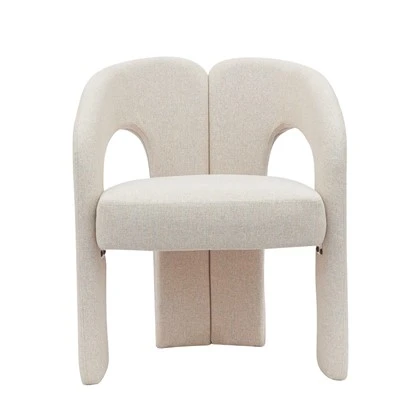 Kreslo potiahnuté látkou Jedálenská stolička Accent Chair